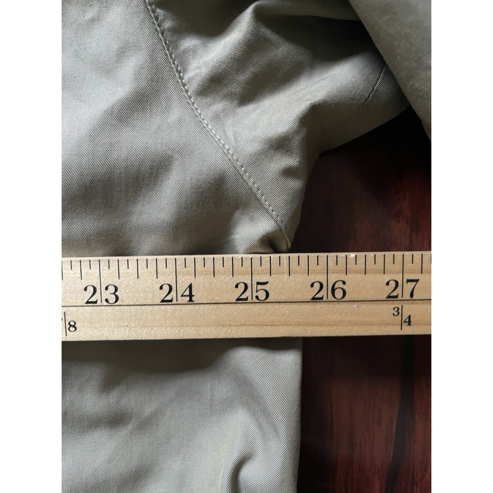 Vintage Burberrys Double Breasted Belted Trench Coat Beige Nova Check Mens 54 XL - Picture 15 of 16